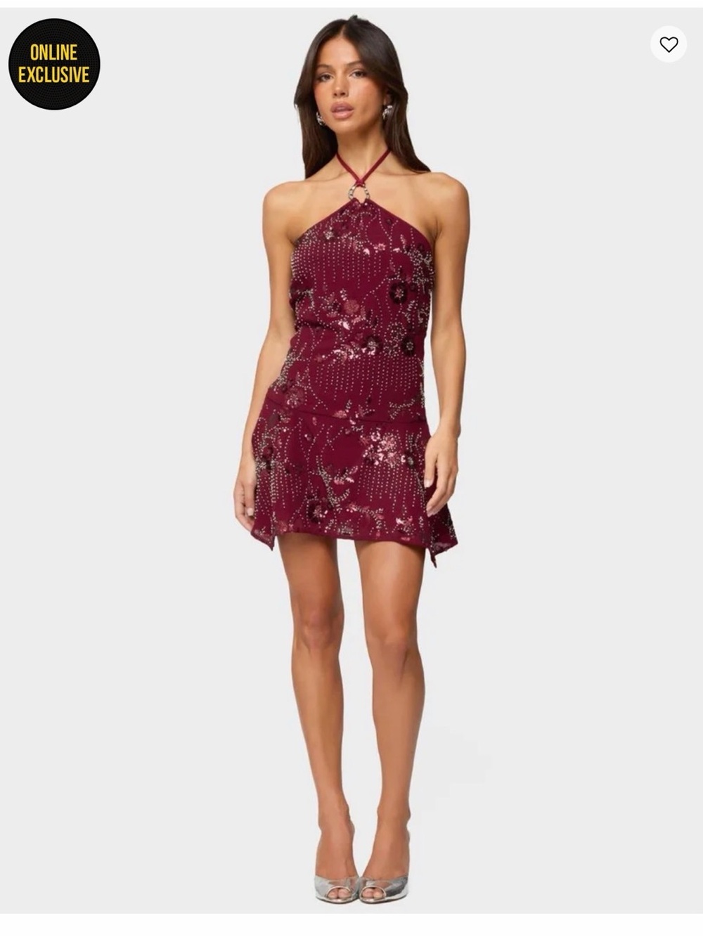Edikted halter mini dress